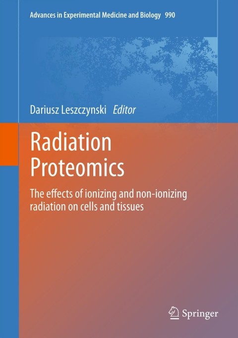 Cover image for book Radiation Proteomics
