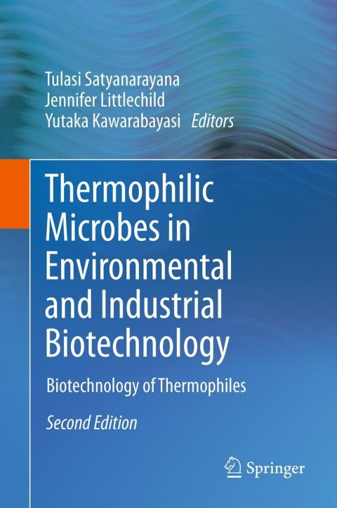 Cover image for book Thermophilic Microbes in Environmental and Industrial Biotechnology