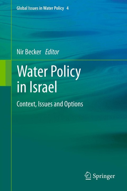 Cover image for book Water Policy in Israel