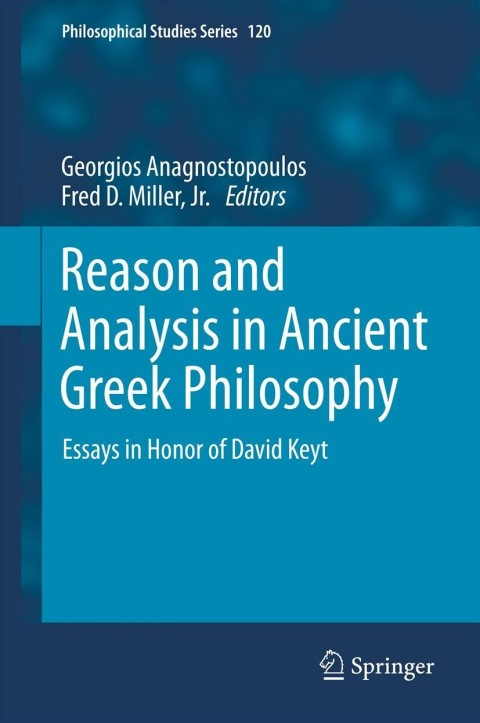 Cover image for book Reason and Analysis in Ancient Greek Philosophy