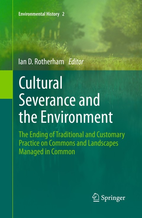 Cover image for book Cultural Severance and the Environment