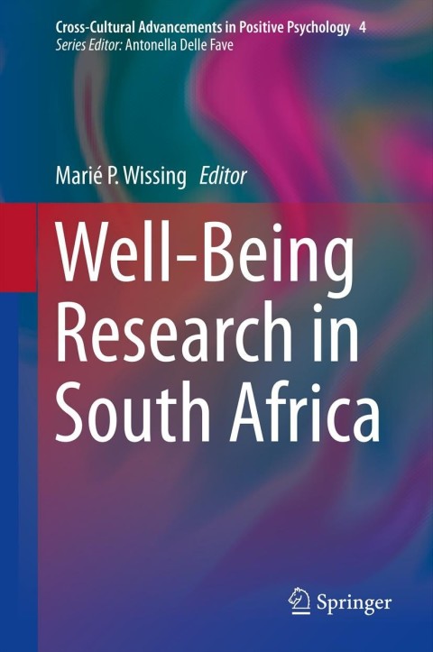 Cover image for book Well-Being Research in South Africa