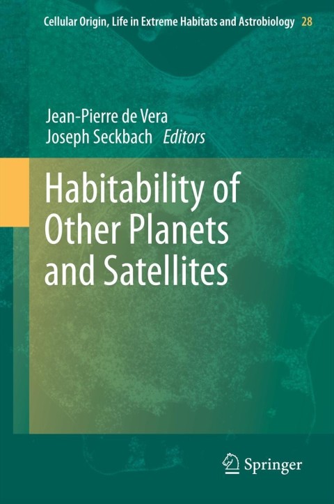 Cover image for book Habitability of Other Planets and Satellites