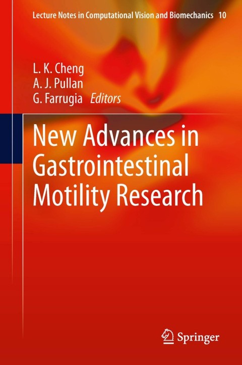 Cover image for book New Advances in Gastrointestinal Motility Research