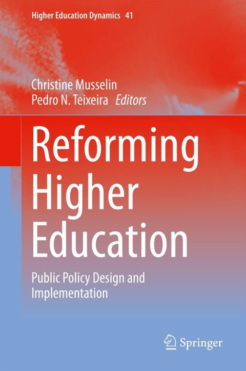 Cover image for book Reforming Higher Education