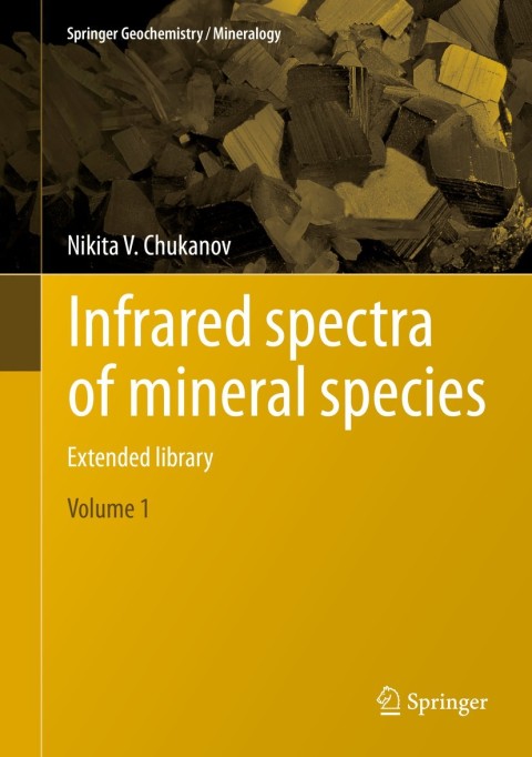 Cover image for book Infrared spectra of mineral species