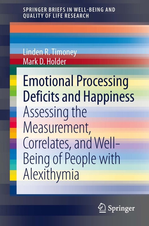 Cover image for book Emotional Processing Deficits and Happiness