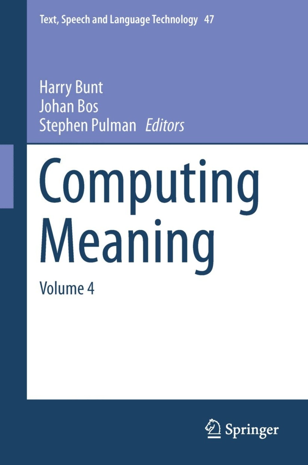 Computing Meaning (eBook)