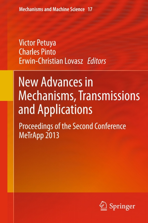 Cover image for book New Advances in Mechanisms, Transmissions and Applications