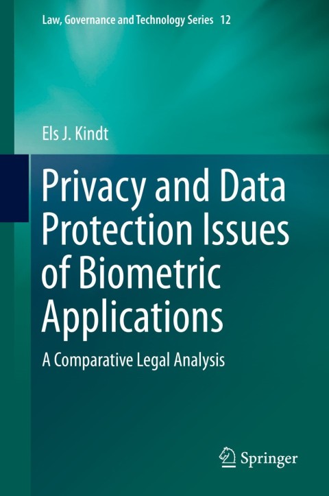 Cover image for book Privacy and Data Protection Issues of Biometric Applications