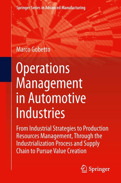 Cover image for book Operations Management in Automotive Industries