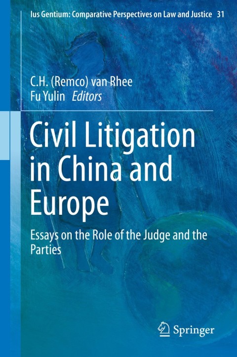 Cover image for book Civil Litigation in China and Europe