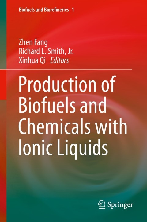 Cover image for book Production of Biofuels and Chemicals with Ionic Liquids