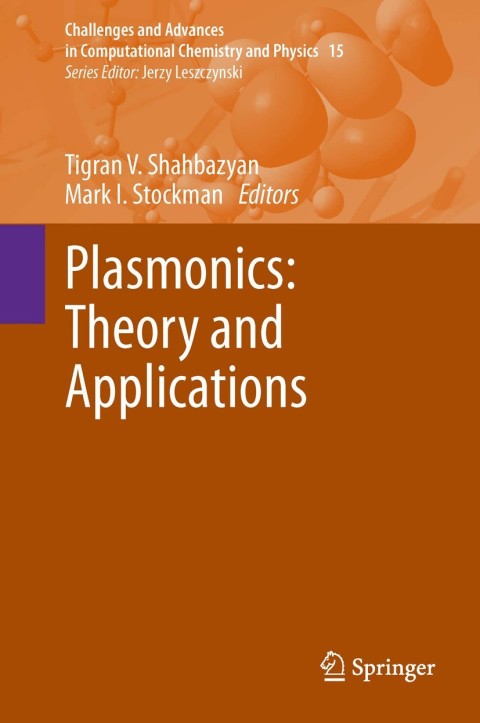 Cover image for book Plasmonics: Theory and Applications