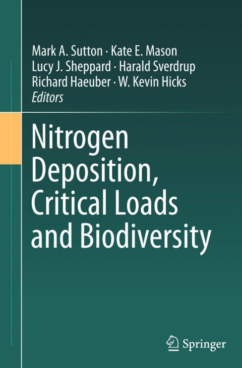 Cover image for book Nitrogen Deposition, Critical Loads and Biodiversity