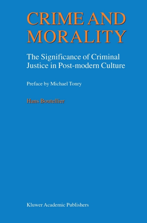 Cover image for book Crime and Morality
