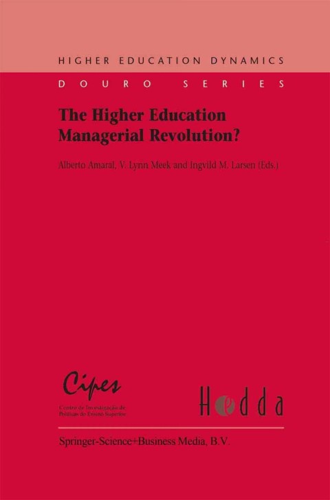 Cover image for book The Higher Education Managerial Revolution?