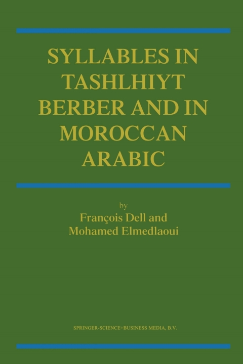Cover image for book Syllables In Tashlhiyt Berber And In Moroccan Arabic