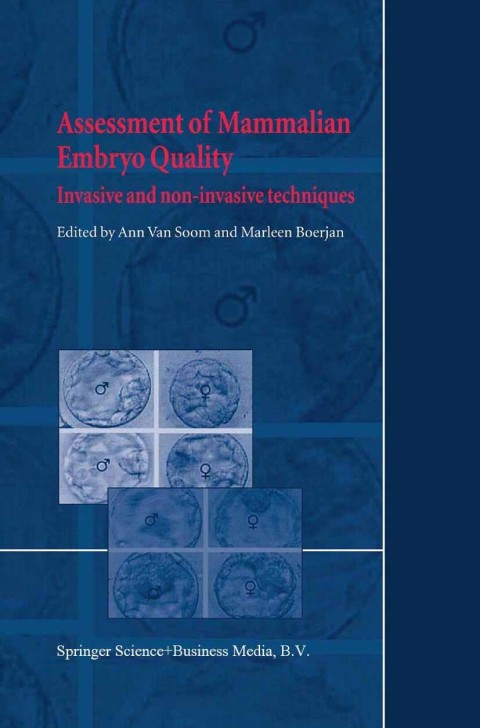 Cover image for book Assessment of Mammalian Embryo Quality