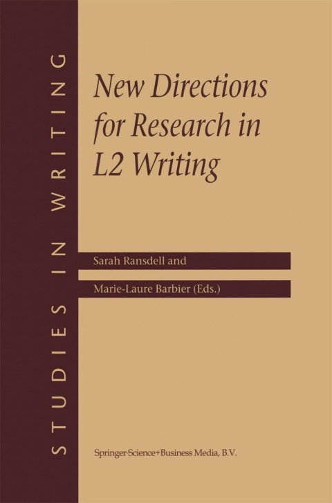 Cover image for book New Directions for Research in L2 Writing