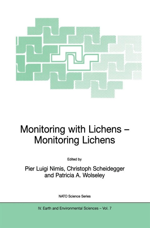 Cover image for book Monitoring with Lichens - Monitoring Lichens