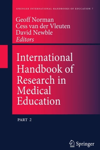 International Handbook of Research in Medical Education