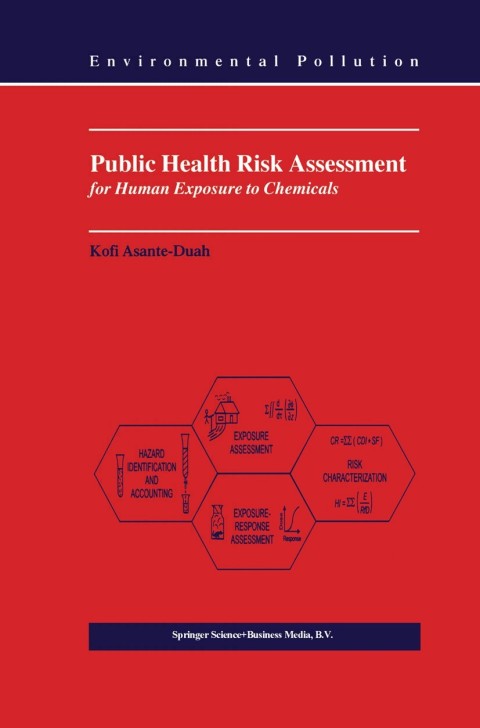 Cover image for book Public Health Risk Assessment for Human Exposure to Chemicals