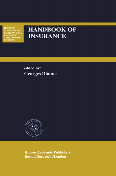 Cover image for book Handbook of Insurance