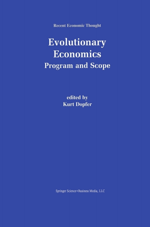 Cover image for book Evolutionary Economics: Program and Scope