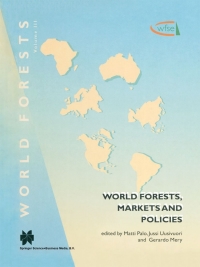 Omslagafbeelding: World Forests, Markets and Policies 1st edition 9789401006644