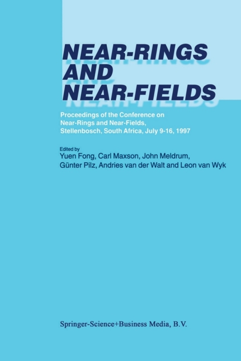 Cover image for book Near-Rings and Near-Fields