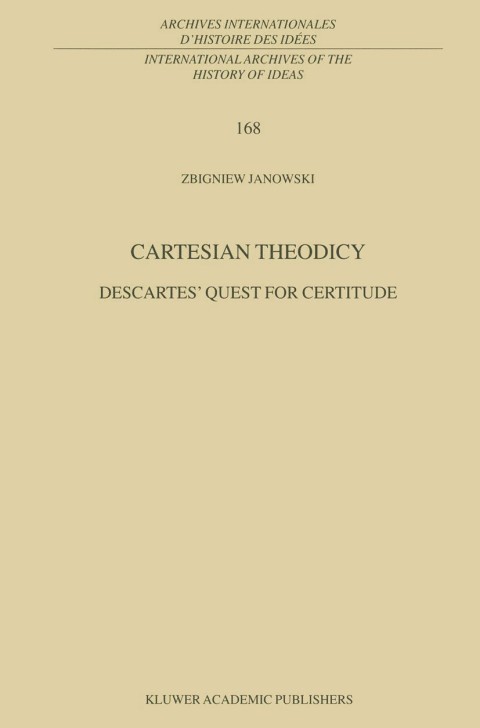 Cover image for book Cartesian Theodicy