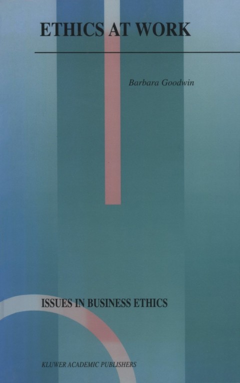 Cover image for book Ethics at Work