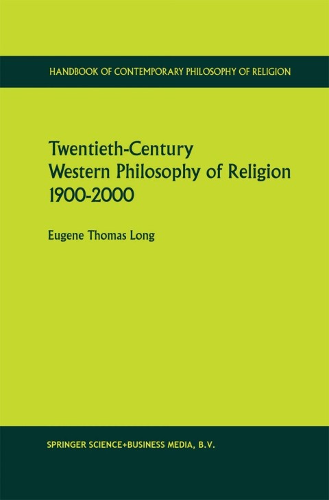 Cover image for book Twentieth-Century Western Philosophy of Religion 1900–2000