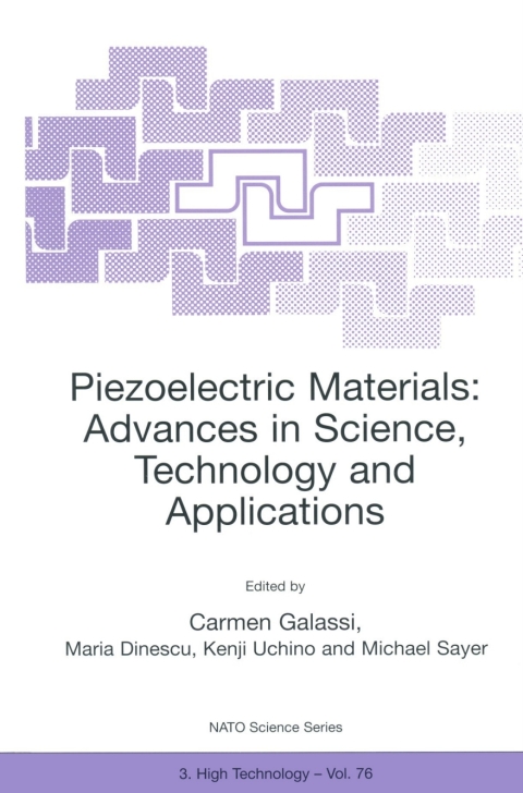 Cover image for book Piezoelectric Materials: Advances in Science, Technology and Applications