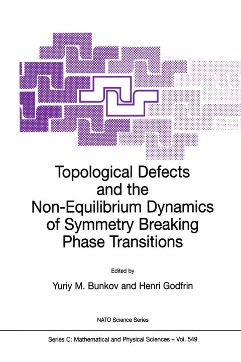 Cover image for book Topological Defects and the Non-Equilibrium Dynamics of Symmetry Breaking Phase Transitions