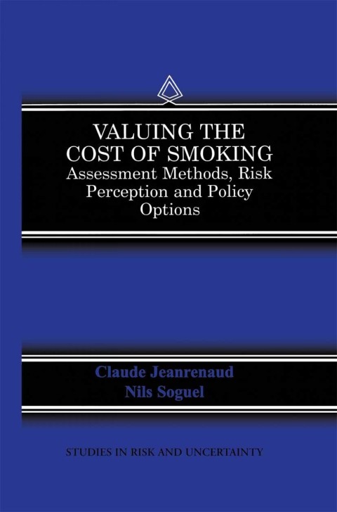 Cover image for book Valuing the Cost of Smoking