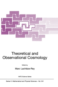 Cover image: Theoretical and Observational Cosmology 1st edition 9789401144551