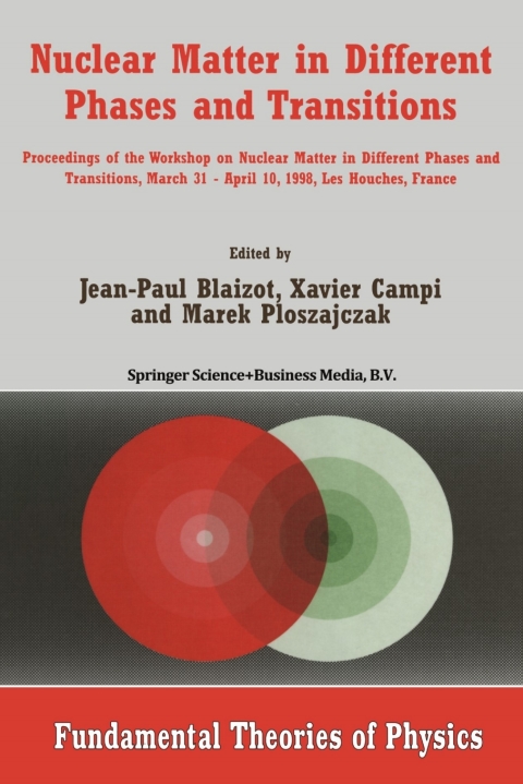 Cover image for book Nuclear Matter in Different Phases and Transitions