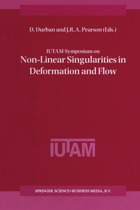 Cover image for book IUTAM Symposium on Non-Linear Singularities in Deformation and Flow