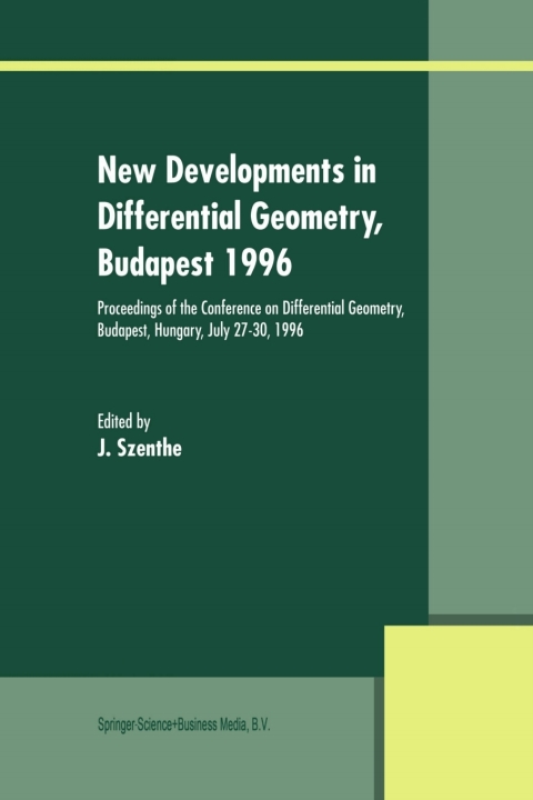 Cover image for book New Developments in Differential Geometry, Budapest 1996