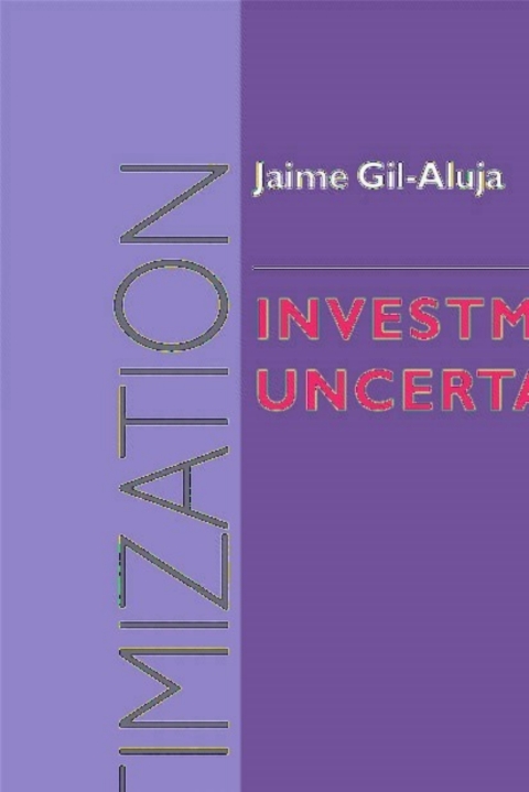 Cover image for book Investment in Uncertainty