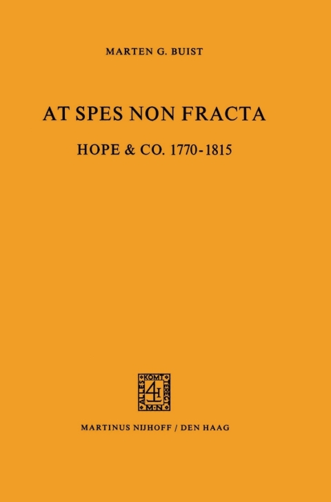 Cover image for book At Spes non Fracta