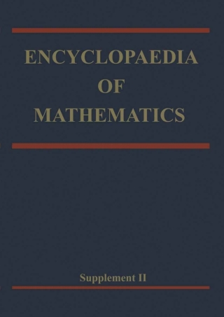 Encyclopaedia of Mathematics