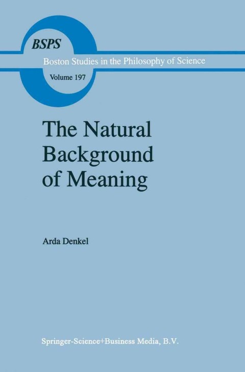 Cover image for book The Natural Background of Meaning