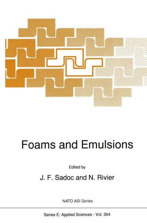 Cover image for book Foams and Emulsions