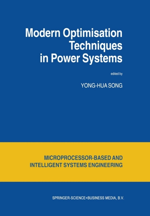 Modern Optimisation Techniques in Power Systems 