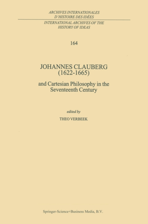 Cover image for book Johannes Clauberg (1622–1665)