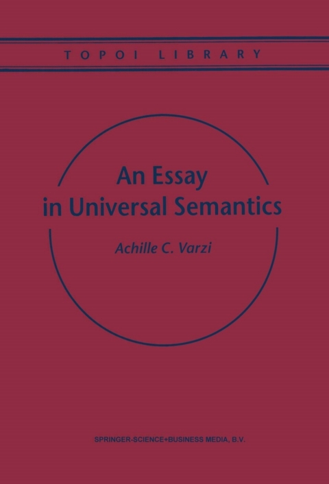 Cover image for book An Essay in Universal Semantics