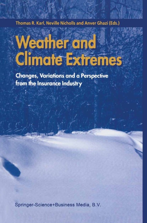 Cover image for book Weather and Climate Extremes